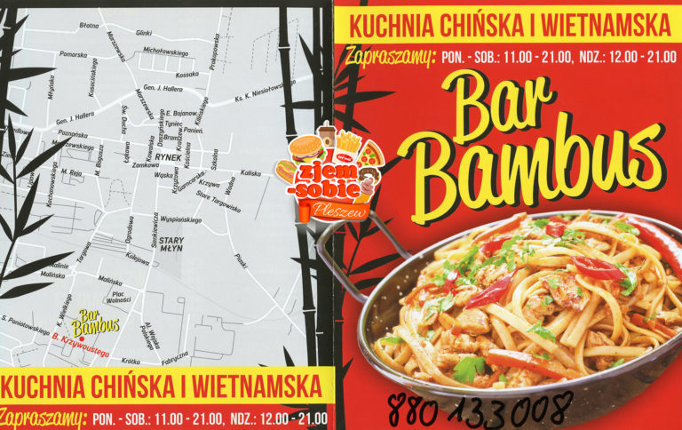BAR BAMBUS menu 2 zjem-sobie.pl